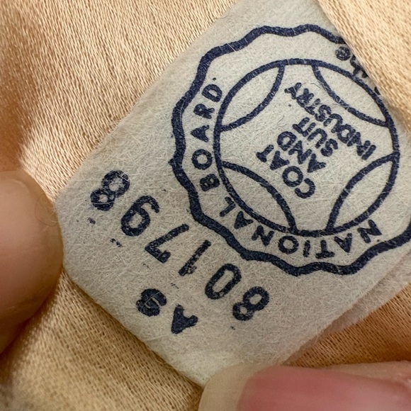 Vintage 1960’s Wool/Cashmere/Mink~Dress Coat - Picture 6 of 8